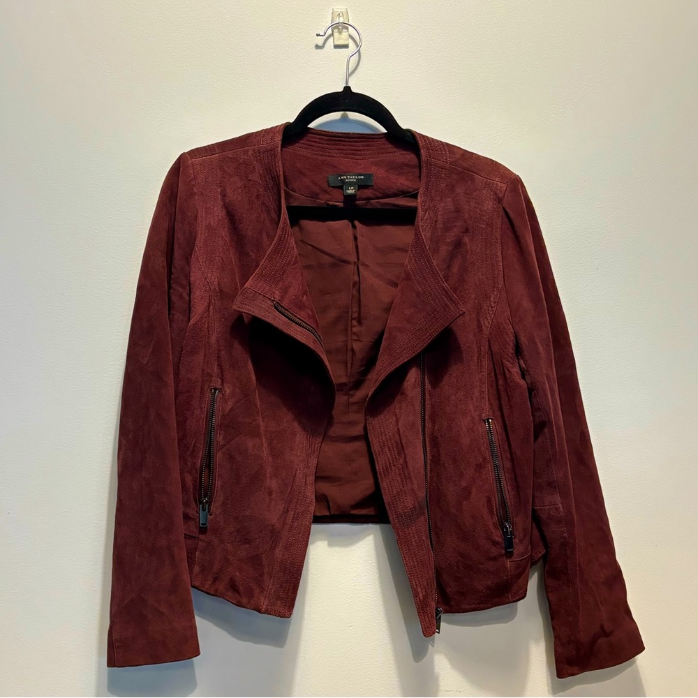Ann Taylor leather jacket